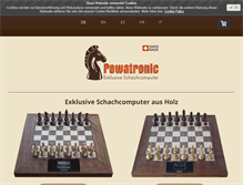 Tablet Screenshot of pewatronic.com